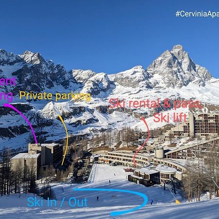 Cervinia Apartment 2121 - Ski & Mountain Panorama Бройл-Червиня Екстериор снимка